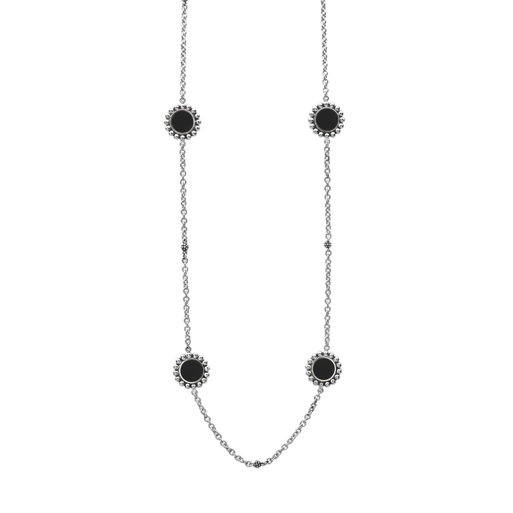 ✨ BRAND NEW ✨ with tags LAGOS Onyx Maya Six Station Circle Necklace